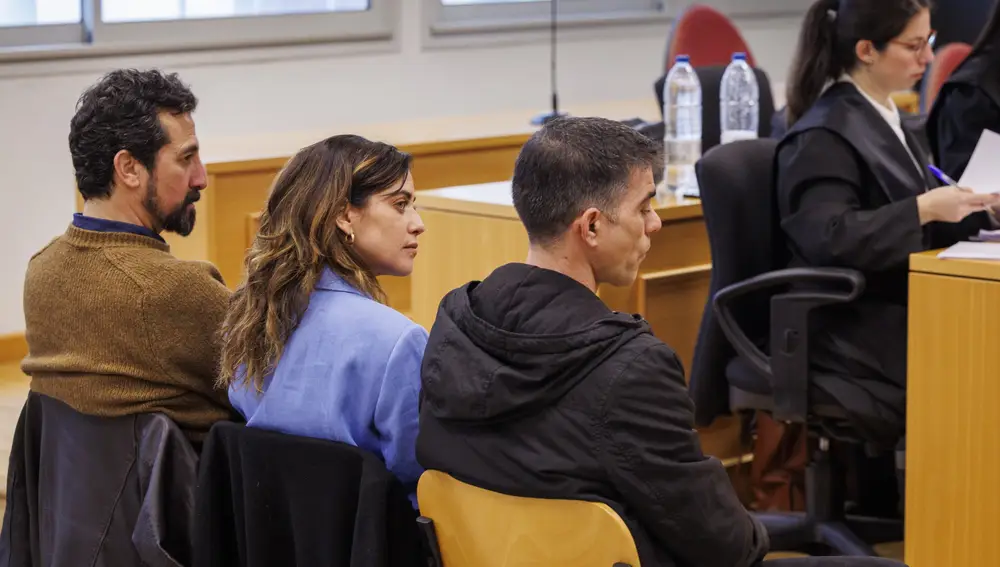 La actriz María León, en los juzgados de Sevilla