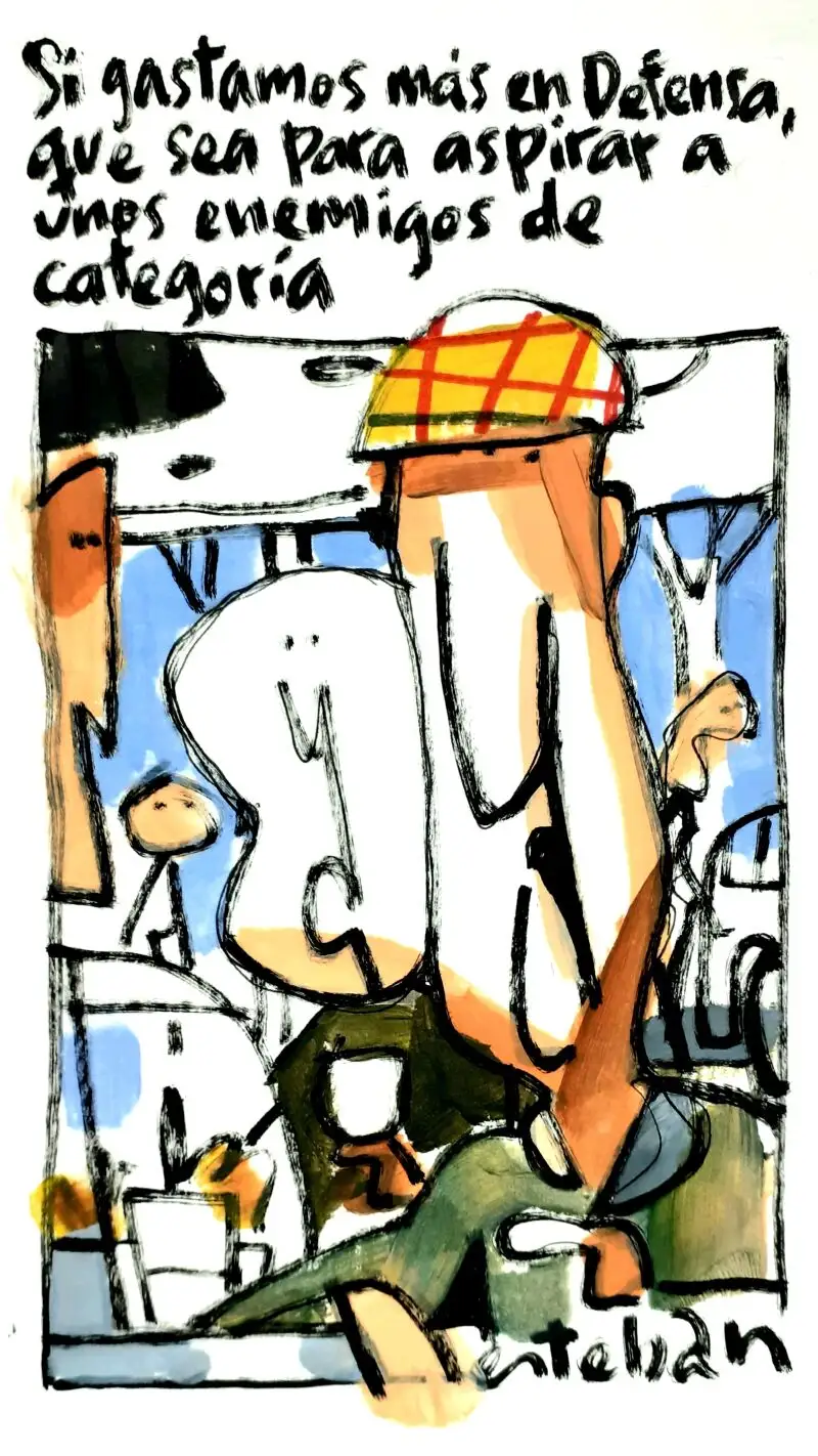 La viñeta de Esteban: 15 marzo 2025
