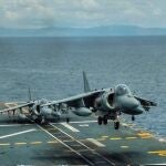 Un caza dentro de la activación "Eagle Eye 25-01" de las Fuerzas Armadas