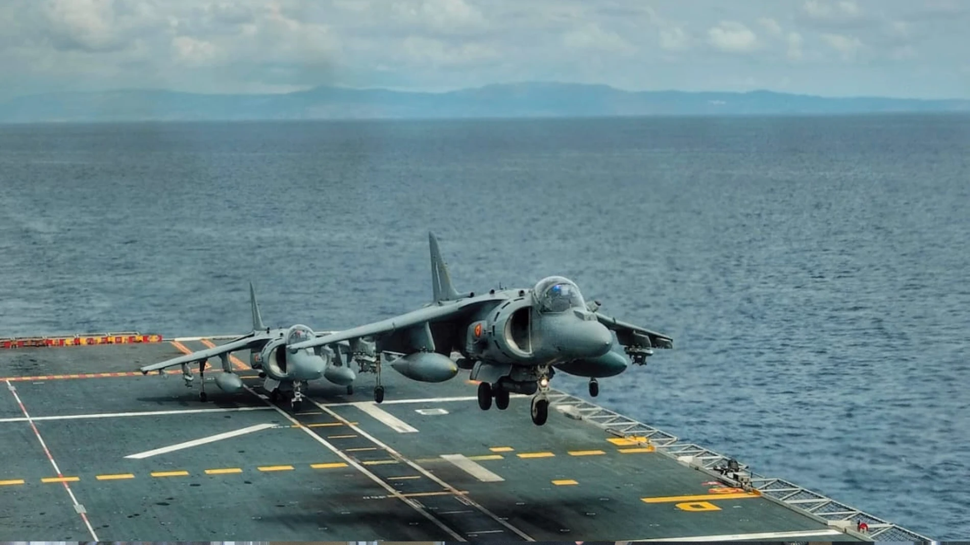 Un caza dentro de la activación "Eagle Eye 25-01" de las Fuerzas Armadas