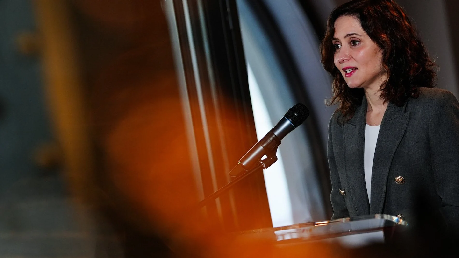Isabel Díaz Ayuso en Londres.