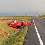 Sucesos.- Tres heridos en una colisión entre dos vehículos en Corella (Navarra)