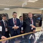 Jorge Rodrigo, durante su visita a la Feria Internacional de los Profesionales en Inmuebles (MIPIM), en Cannes