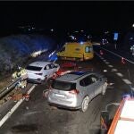 Mueren dos personas y dos resultan heridas en un accidente de tráfico en Caravaca de la Cruz