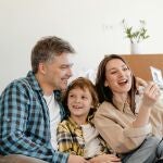 Padres con su hijo