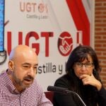 El secretario general de UGT Castilla y León, Óscar Lobo, valora la sentencia dictada por el Tribunal Superior de Justicia de Castilla y León 