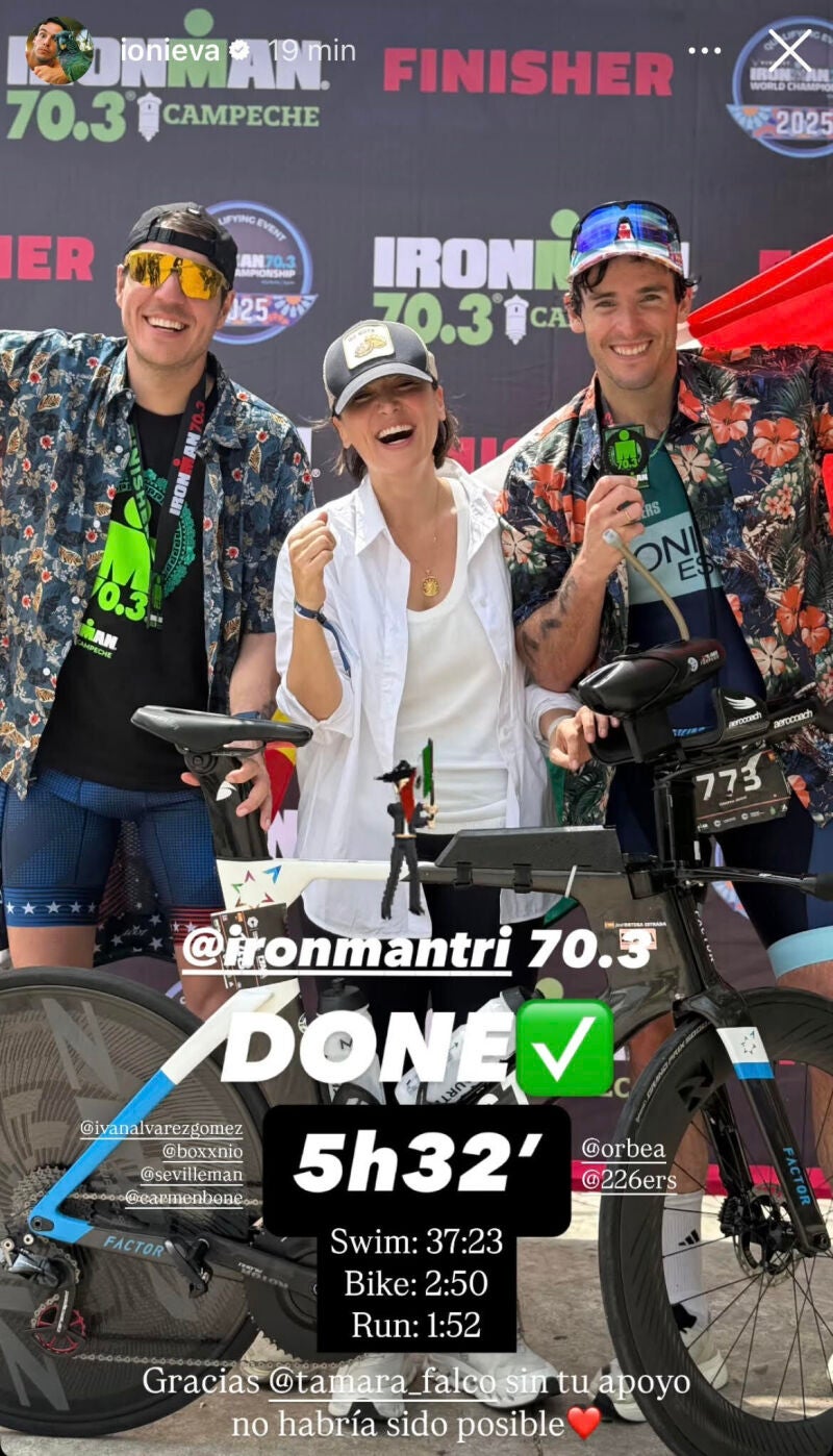 Tamara Falcó junto a su marido.