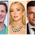 Brad Pitt, Lindsay Lohan, Ricky Martin 