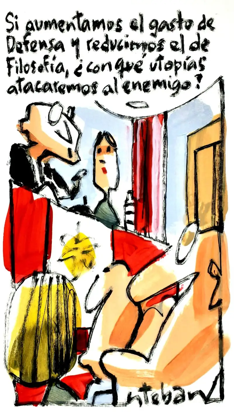 La viñeta de Esteban: 18 marzo 2025
