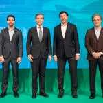 Silvana Churruca, Payment Innovation Hub; Diego Vizcaíno, Afi; Eugenio Solla, CaixaBank; Eduardo Prieto, Visa; y Manuel Burdiel, Arval