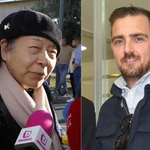 Junco y Pinocho, viuda y supuesto hijo de Bernardo Pantoja