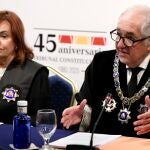 Conde-Pumpido afirma que la independencia de los magistrados del TC "está perfectamente garantizada por la Constitución"