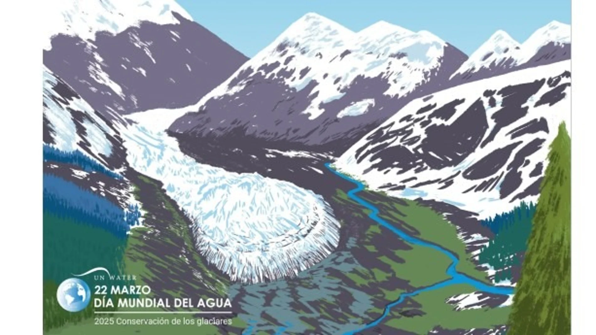 Imagen oficial del Día Mundial del Agua 2025