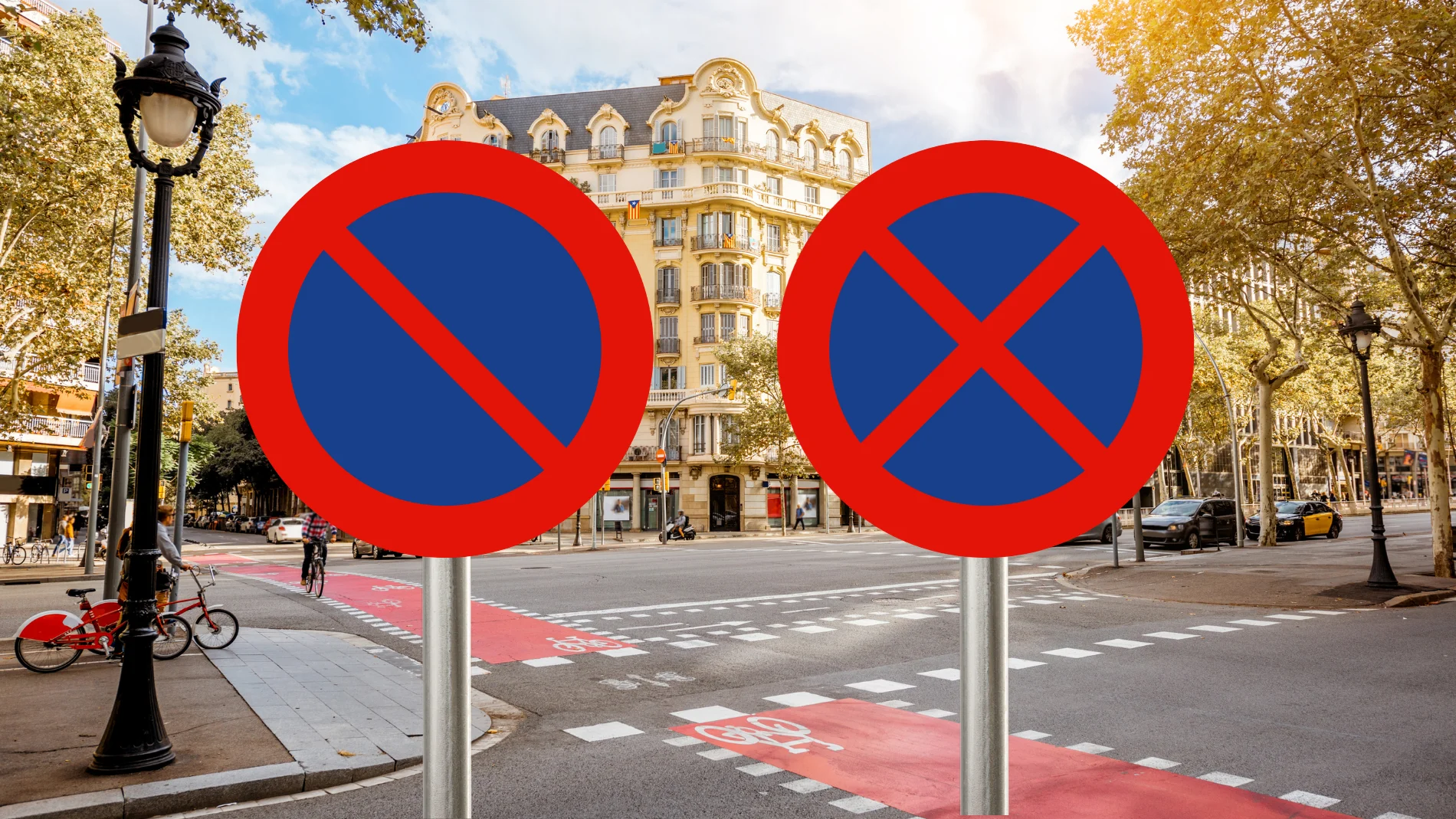 ¿Cuál es la diferencia entre estas dos señales? Los conductores no lo saben