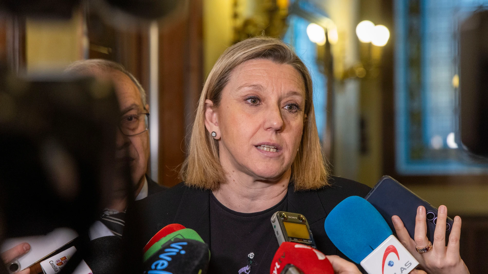 La vicepresidenta y consejera de Familia e Igualdad de Oportunidades, Isabel Blanco