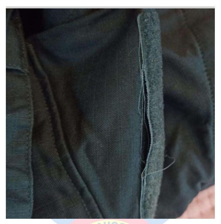 El estado de los uniformes de la Guardia Civil