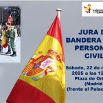 Jura de Bandera este sábado en la Plaza de Oriente de Madrid