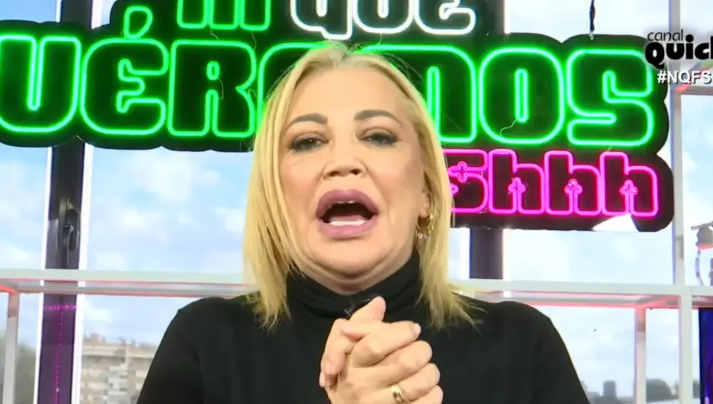 Belén Esteban en "Ni que fuéramos Shhh"