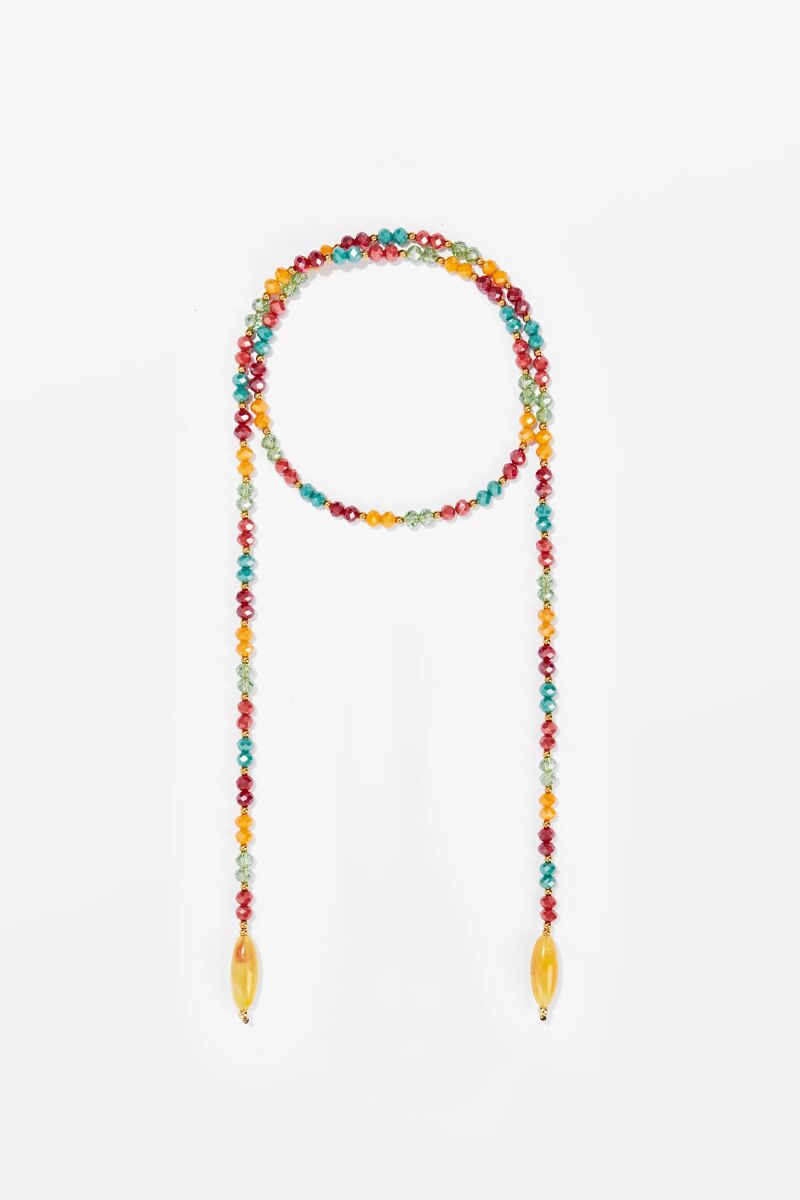 Collar de abalorios.
