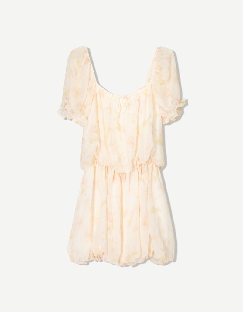 Vestido romántico.