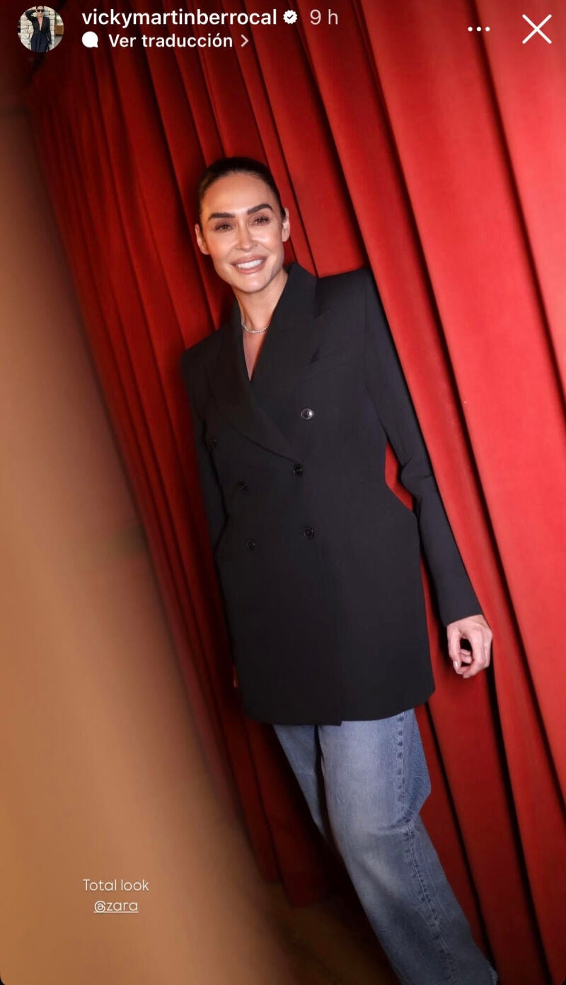 El look de Zara de Vicky Martín Berrocal.