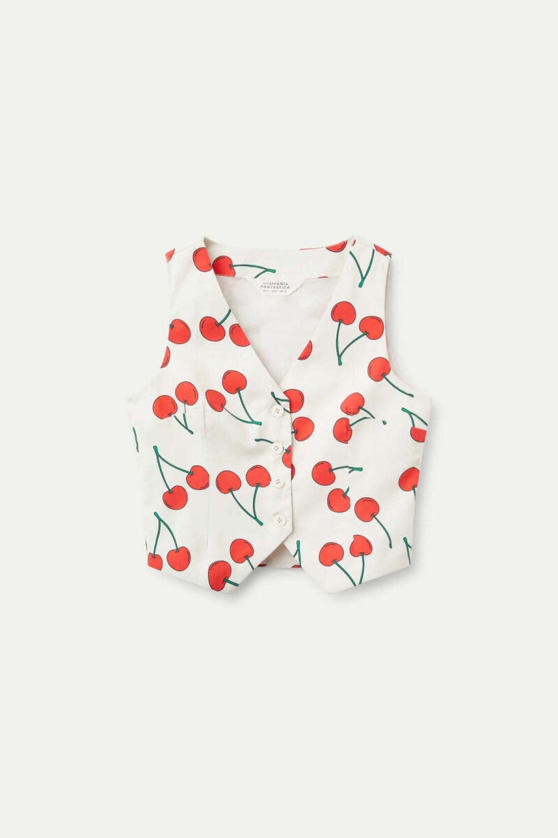 Chaleco estampado.