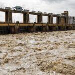 Río Guadalquivir a su paso por el municipio sevillano de Cantillana
