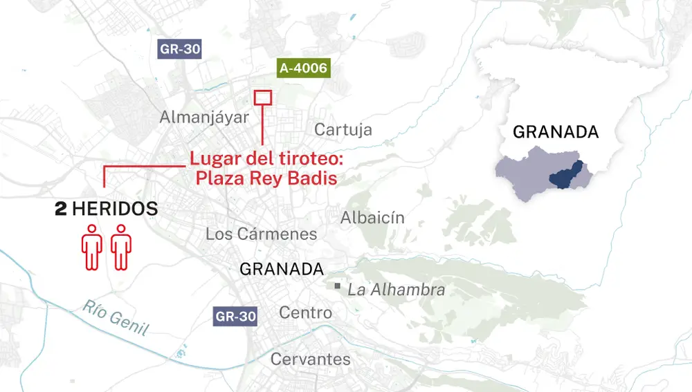 Tiroteo en Granada
