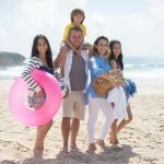 Familias de vacaciones