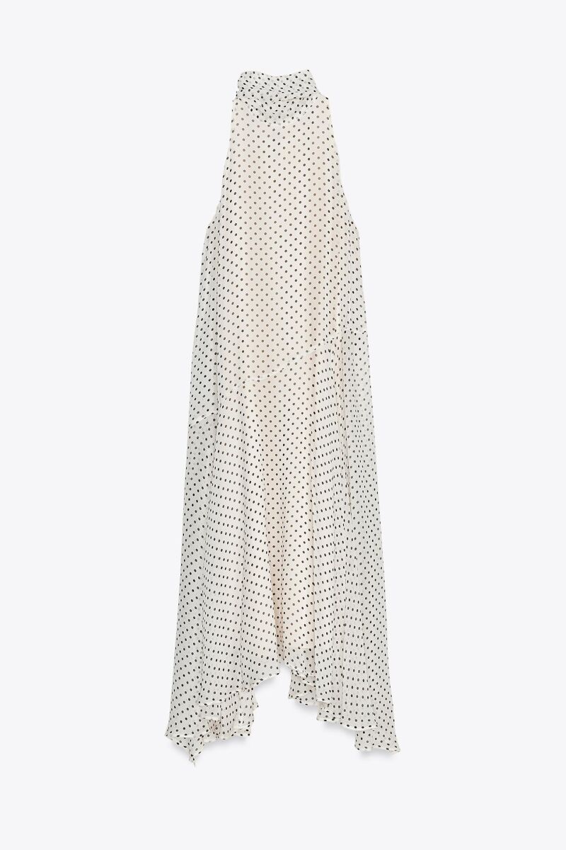 Vestido halter.