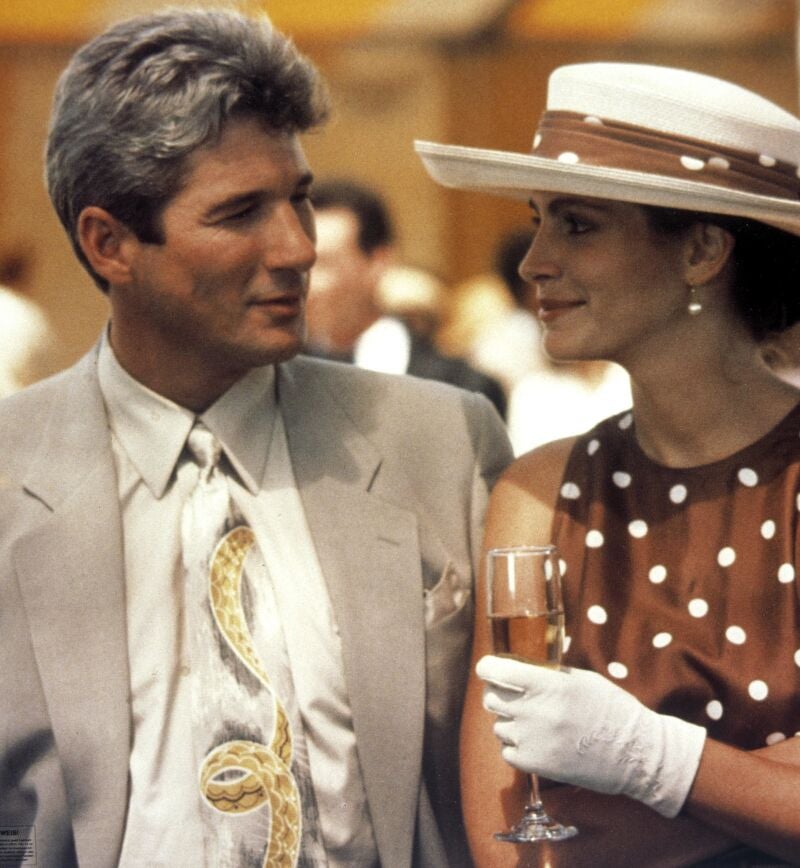Vestido de lunares de Julia Roberts en 'Pretty Woman'.