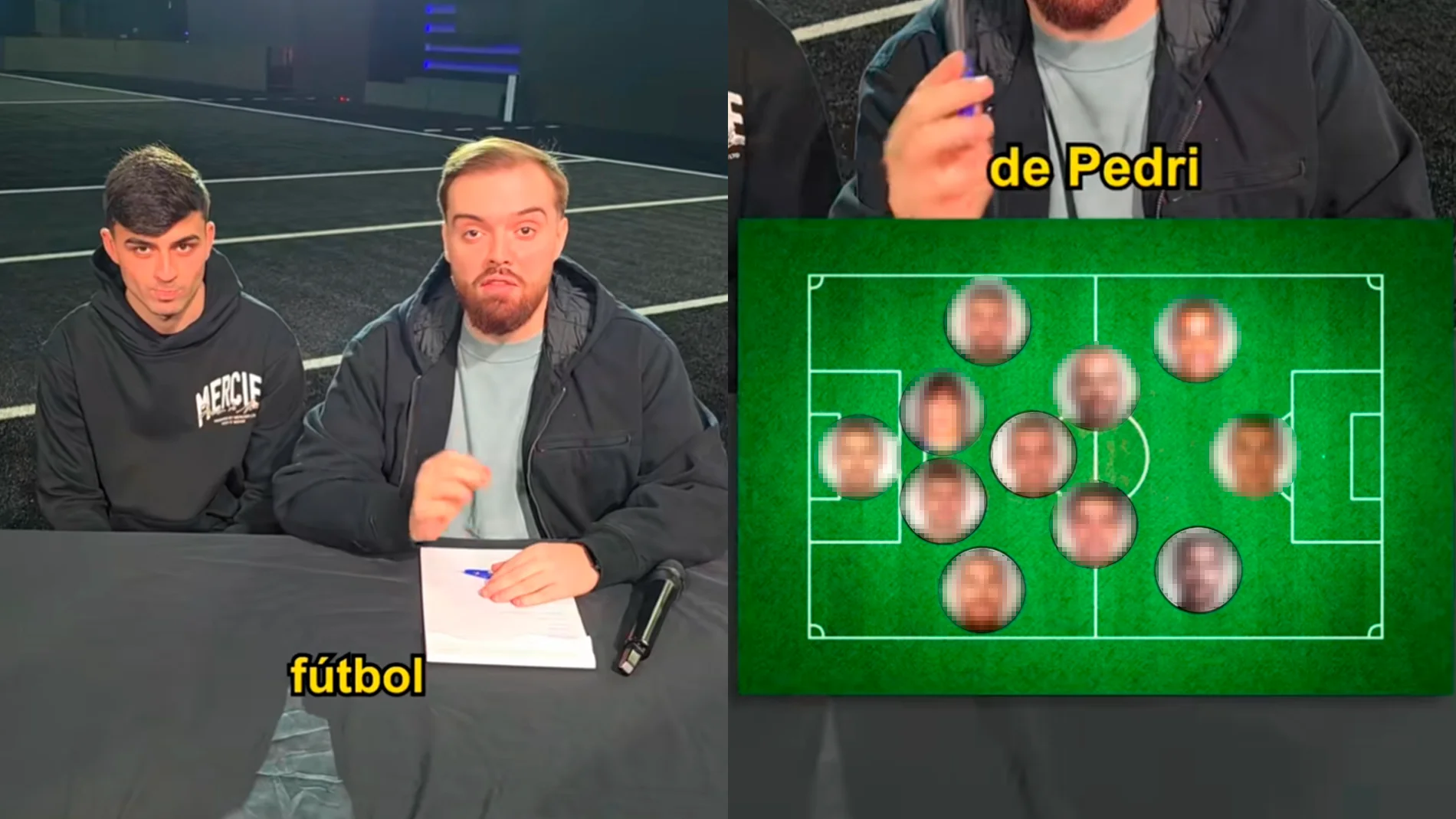 Ibai estuvo con Pedri en el Cupra Arena de la Kings League