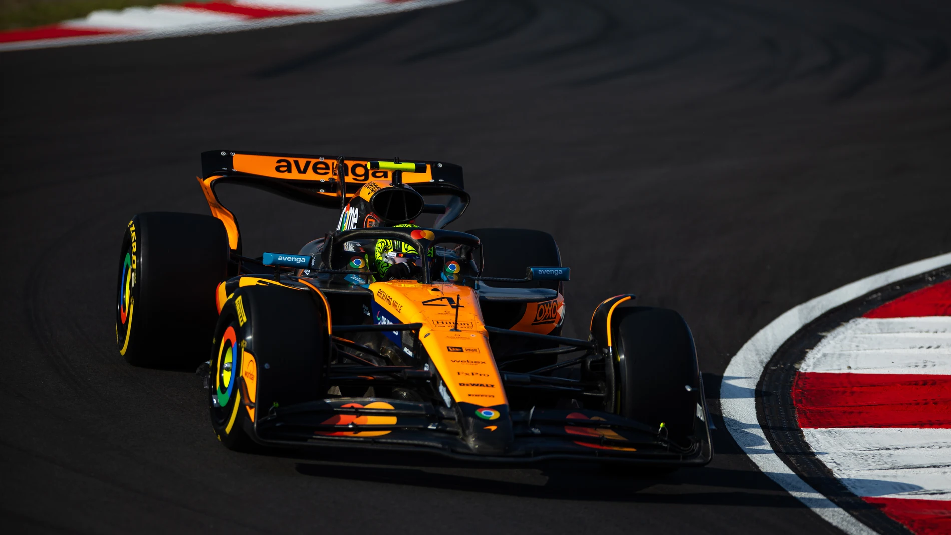04 NORRIS Lando (gbr), McLaren F1 Team MCL39, action during the Formula 1 Heineken Chinese Grand Prix 2025, 2nd round of the 2025 FIA Formula One World Championship from March 21 to 23, 2025 on the Shanghai International Circuit, in Shanghai, China - Photo Javier Jimenez / DPPIAFP7 21/03/2025 ONLY FOR USE IN SPAIN
