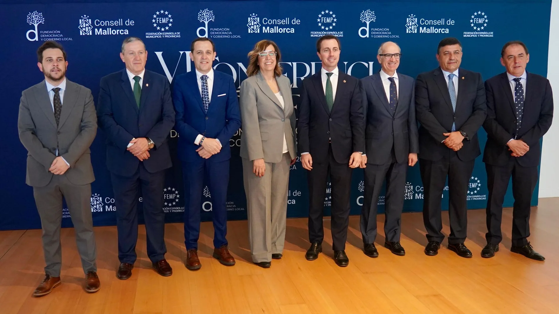 Los presidentes de las diputaciones de Castilla y León durante la Conferencia de Mallorca