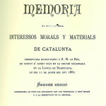 El documento fundacional del catalanismo político pretendía, en realidad, "fortificar y consolidar la gloriosa unidad de la patria española"