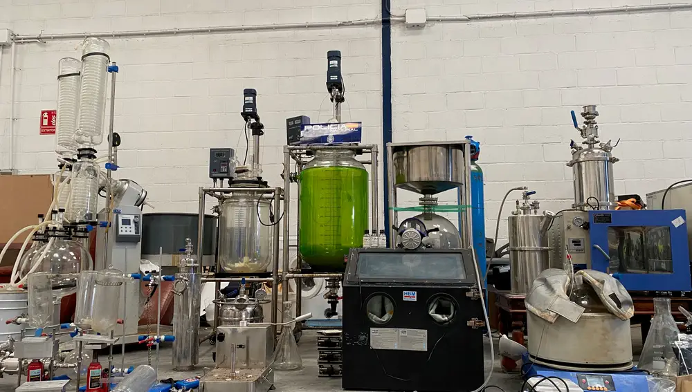 Uno de los laboratorios más valiosos de la droga en el que se quemó un cocinero
