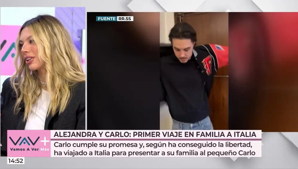 Alejandra Rubio en "Vamos a ver"