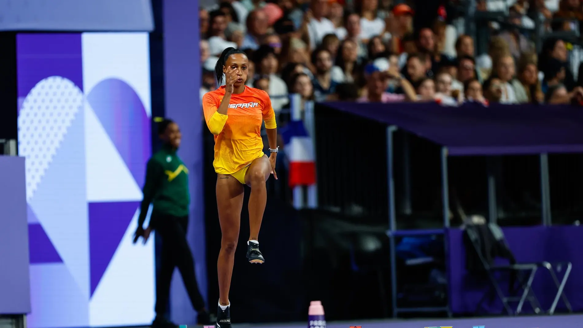 Peleteiro, en los pasados Mundiales de Nanjing