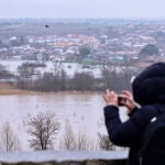 El temporal mantiene fuera de sus casas a un centenar de personas en Escalona (Toledo)