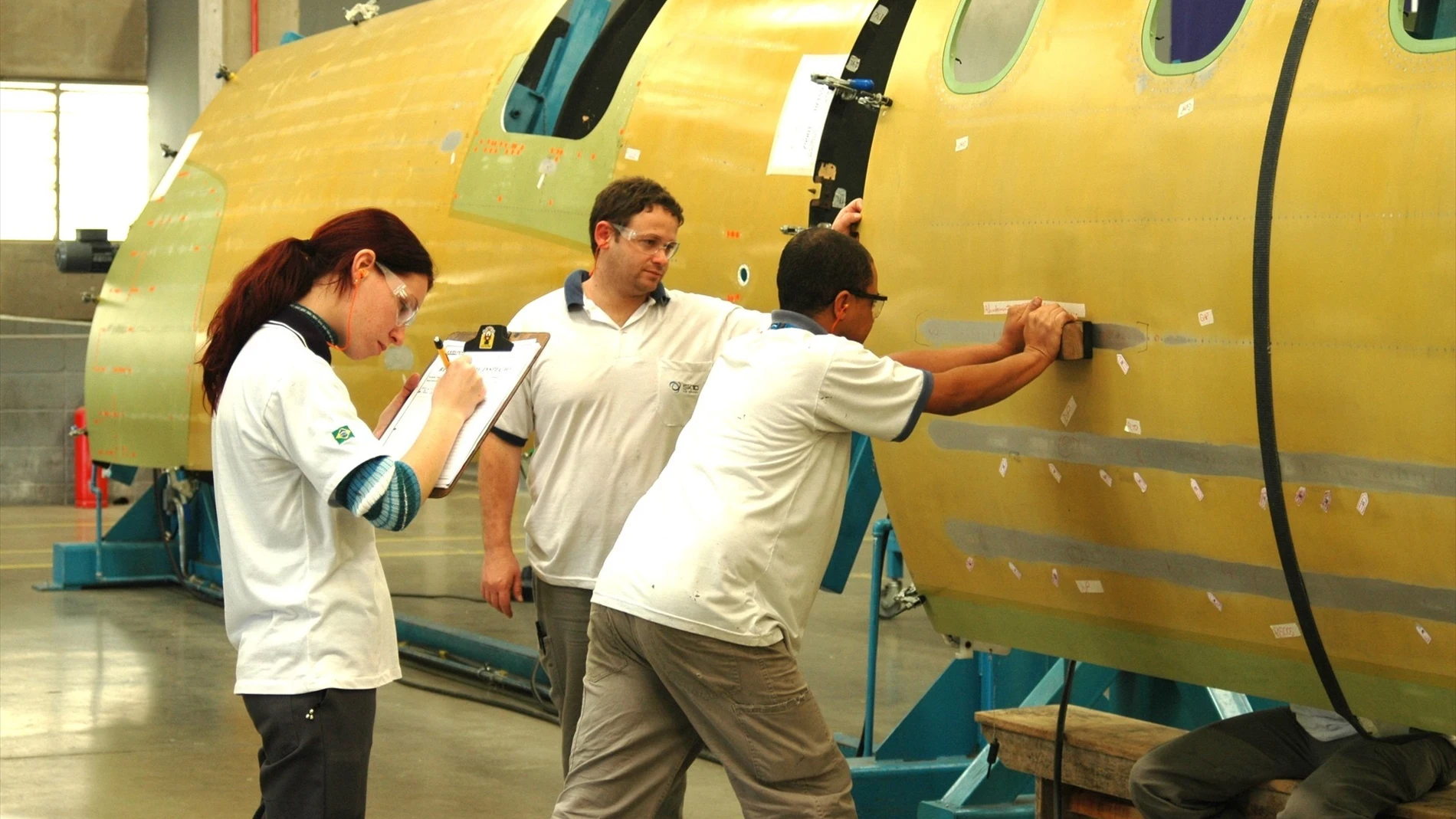 Trabajadores del sector aeronaútico