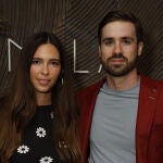 Brittany Hugoboom and Gabriel Hugoboom attend BASIC Magazine 20th Anniversary Issue Release At Mila Lounge Private Club During Miami Art Basel 