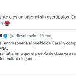 Tuit publicado en la cuenta de Javier Cebrián
