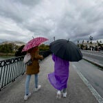 Día de lluvias en Sevilla