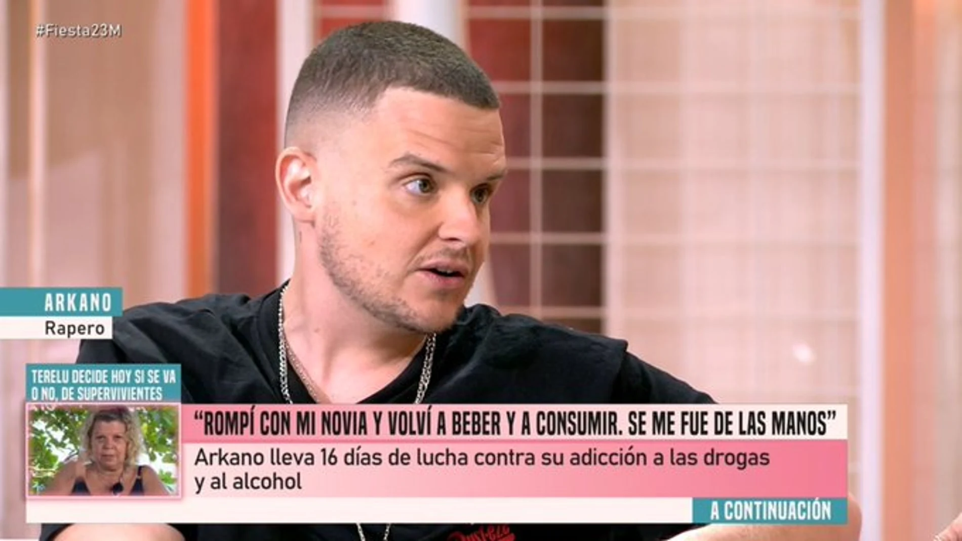 Arkano se desmorona en directo: “Estaba colocado, llorando y sin amor propio”