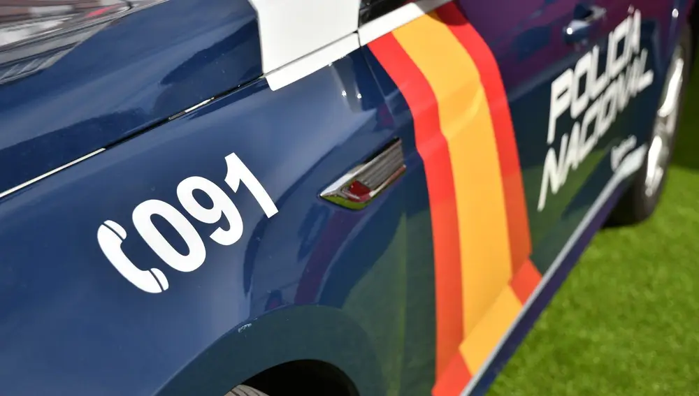 Coche de la Policía Nacional.