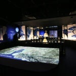 Imagen de la exposición "Ciudades de la Luz. Ákra Leuké. Lucentum. Laqant" que se puede visitar hasta septiembre en el Marq en Alicante