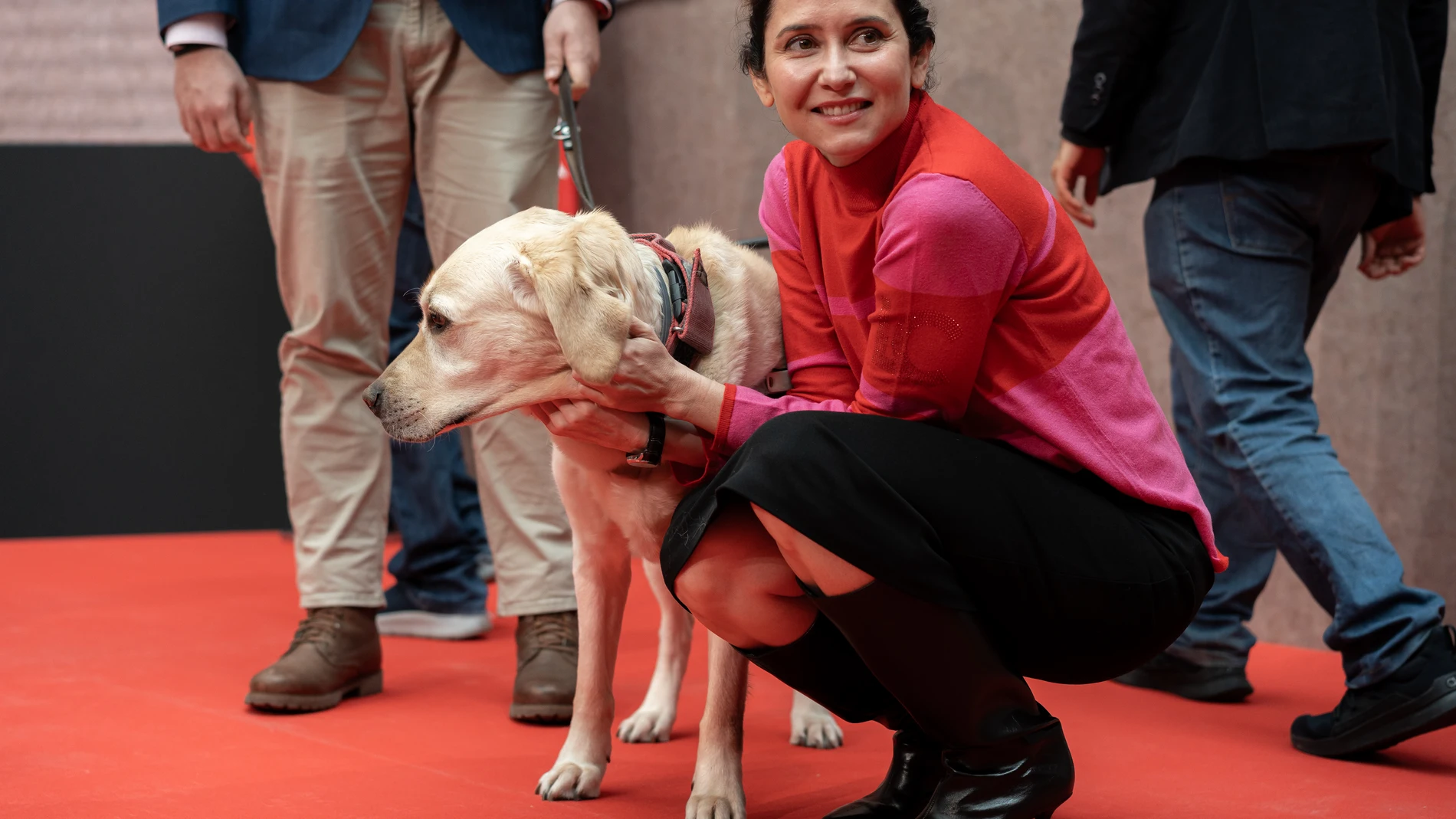La presidenta de la Comunidad de Madrid, Isabel Díaz Ayuso, presenta la Estrategia Madrileña de Atención a Personas con Discapacidad-Horizonte 2028, en la Real Casa de Correos, a 25 de marzo de 2025, en Madrid (España). La Estrategia Madrileña de Atención a Personas con Discapacidad-Horizonte 2028, cuenta con más de 300 medidas en las que participan todas las consejerías del Ejecutivo autonómico. 25 MARZO 2025 Diego Radamés / Europa Press 25/03/2025