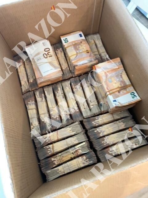 Los billetes de los beneficios de los narcos de la trama del exjefe de la UDEF