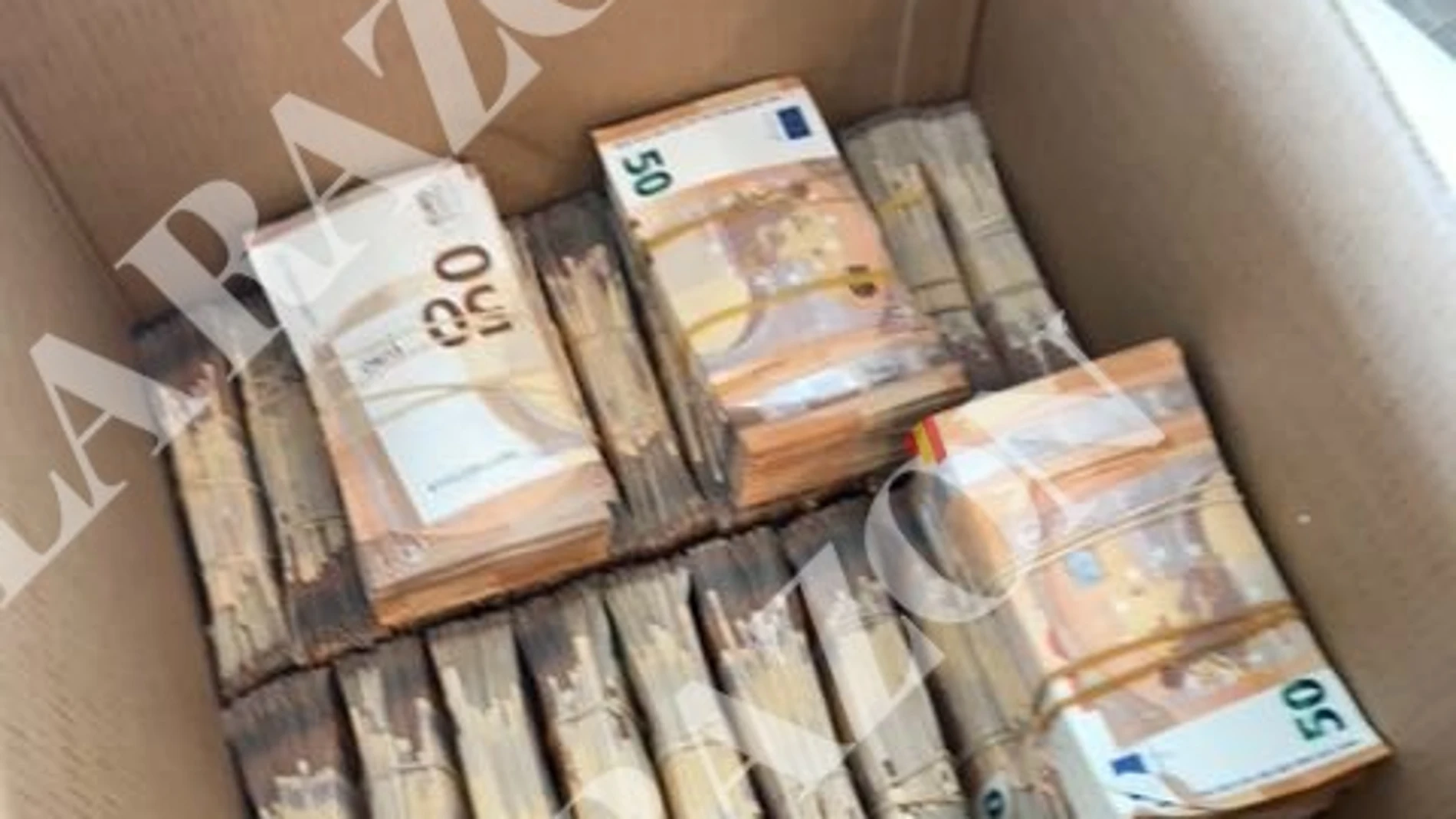 Los billetes de los beneficios de los narcos de la trama del exjefe de la UDEF