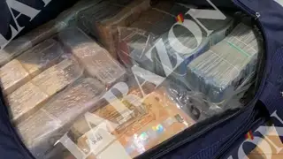 Los billetes de los beneficios de los narcos de la trama del exjefe de la UDEF Los billetes de los beneficios de los narcos de la trama del exjefe de la UDEF